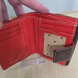 Kate Spade Dark Brown Leather Wallet